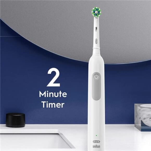Oral-B Smart 1500 Electric Power Rechargeable Battery Toothbrush, White - Picture 4 of 8